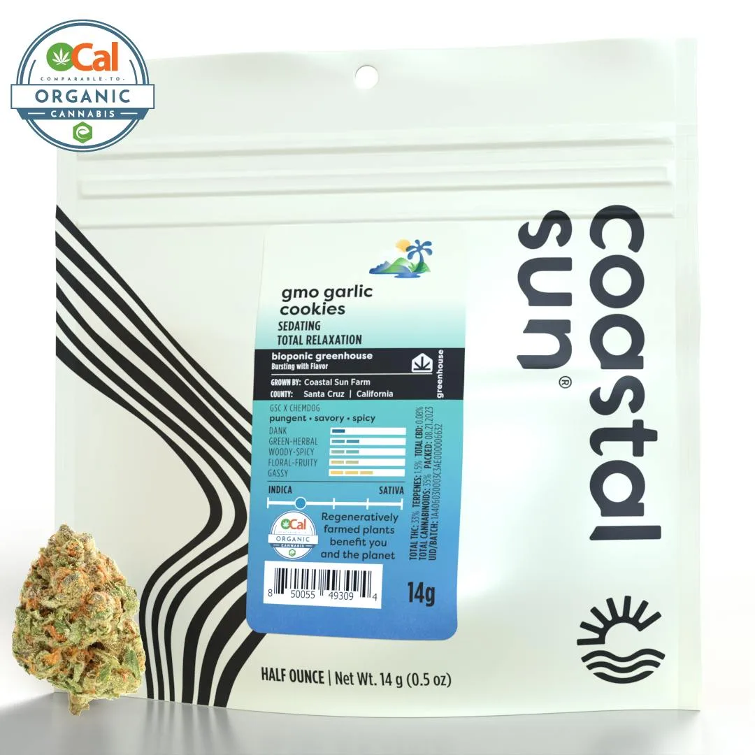 GMO Garlic Cookies Greenhouse Flower 14g