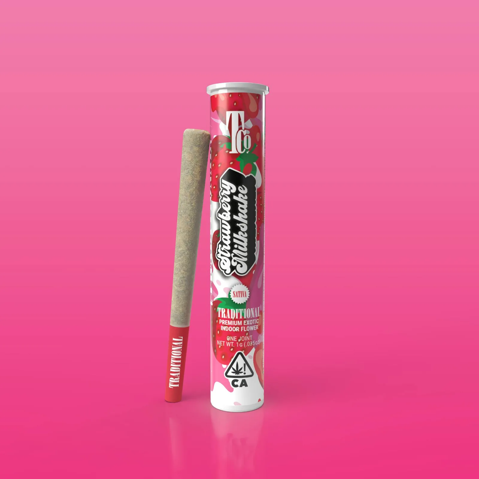 Traditional - Strawberry Milkshake 1g Pre-Roll