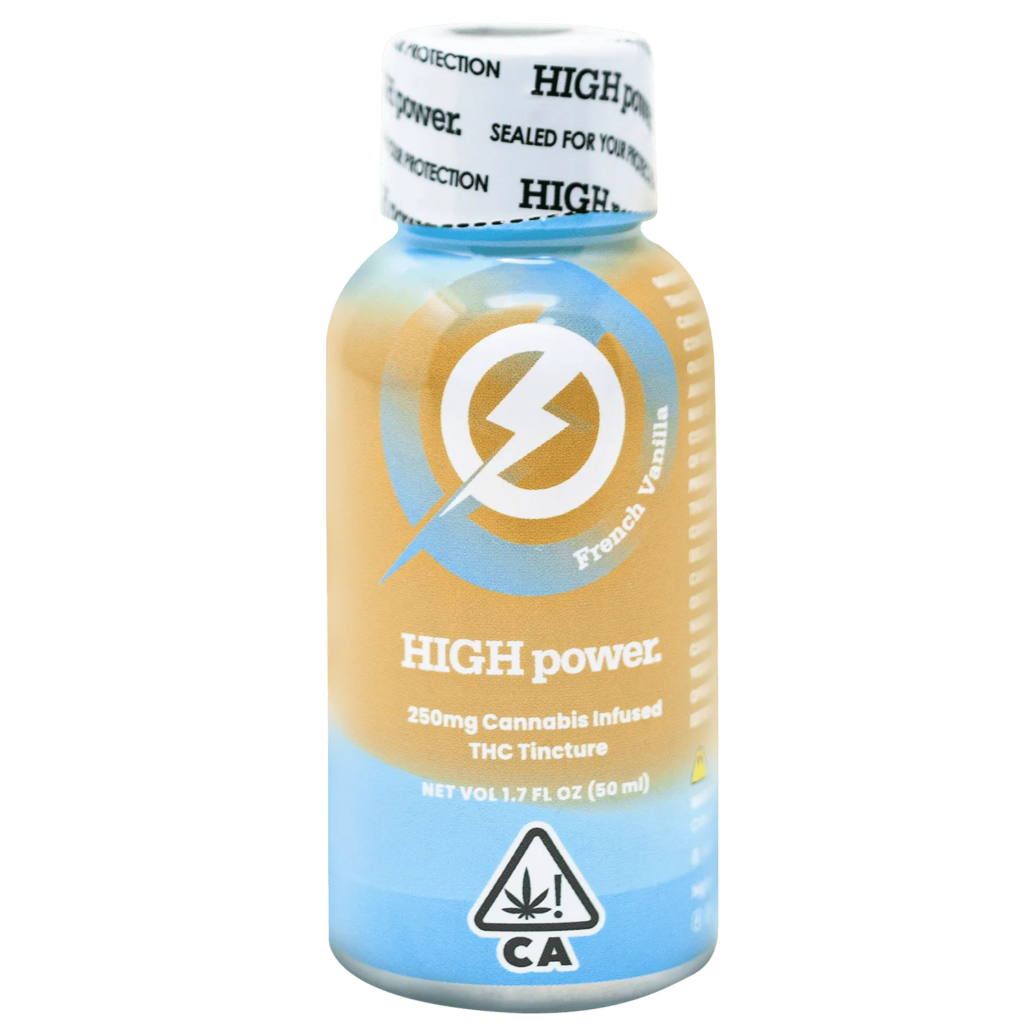 HIGH power syrup - French Vanilla 250mg THC Single