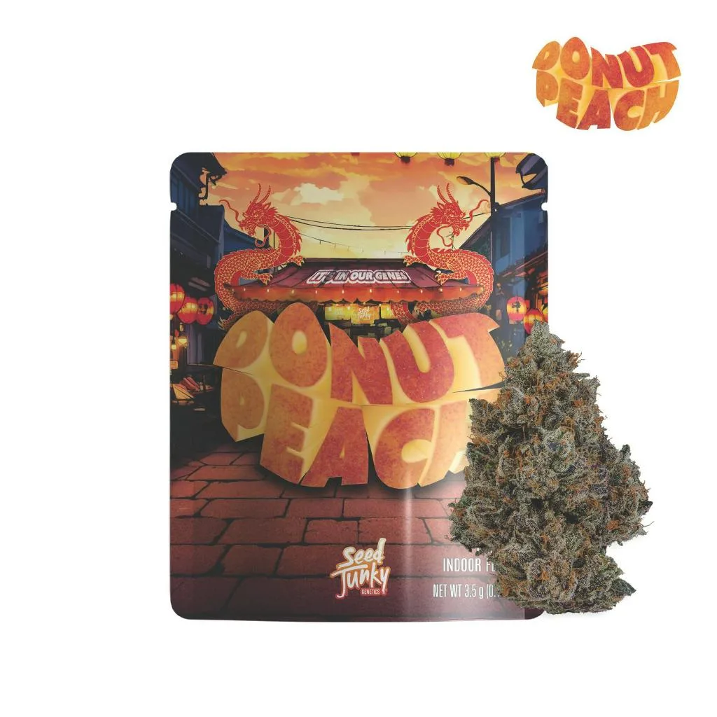 Seed Junky | Donut Peach | Big Buds | 3.5g