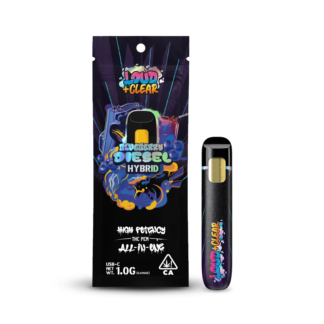 Loud + Clear - Blueberry Diesel All-in-One - 1g