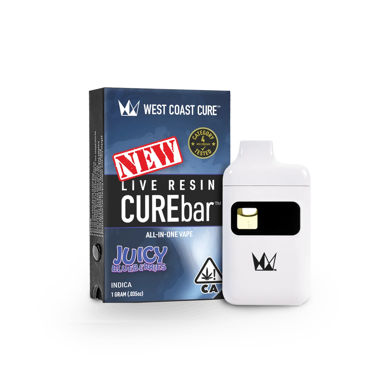 Juicy Blueberries Live Resin CUREbar - 1G