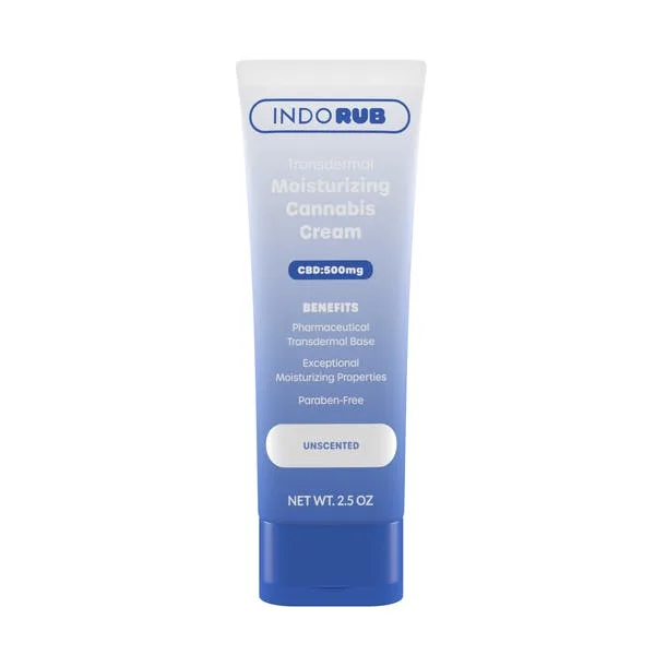Topical - IndoRub Unscented - CBD ONLY - (500mg CBD) - LVX