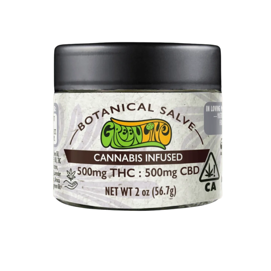 Warming Salve - 1:1 - 500mg THC : 500mg CBD