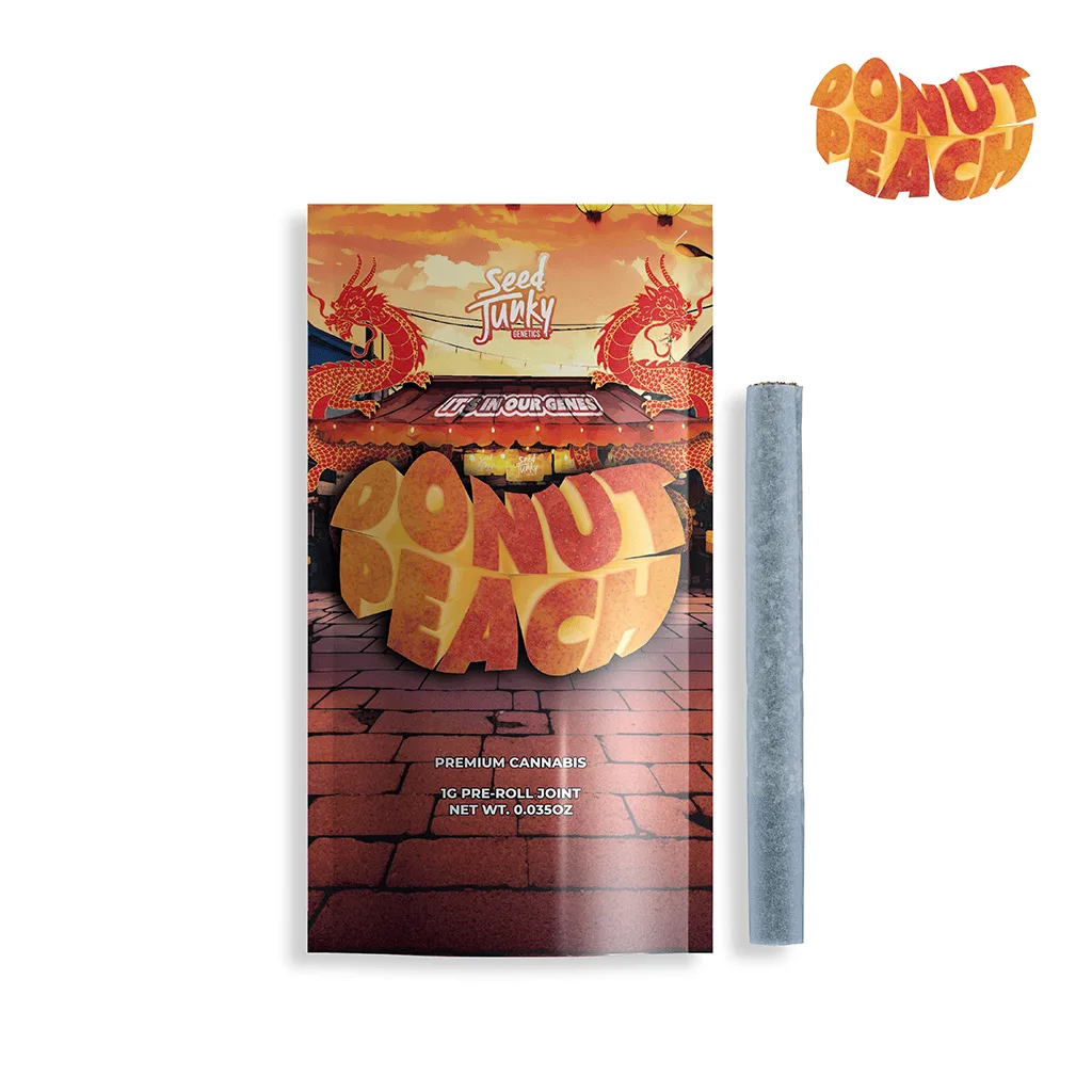 Seed Junky | Donut Peach | Joint | 1g