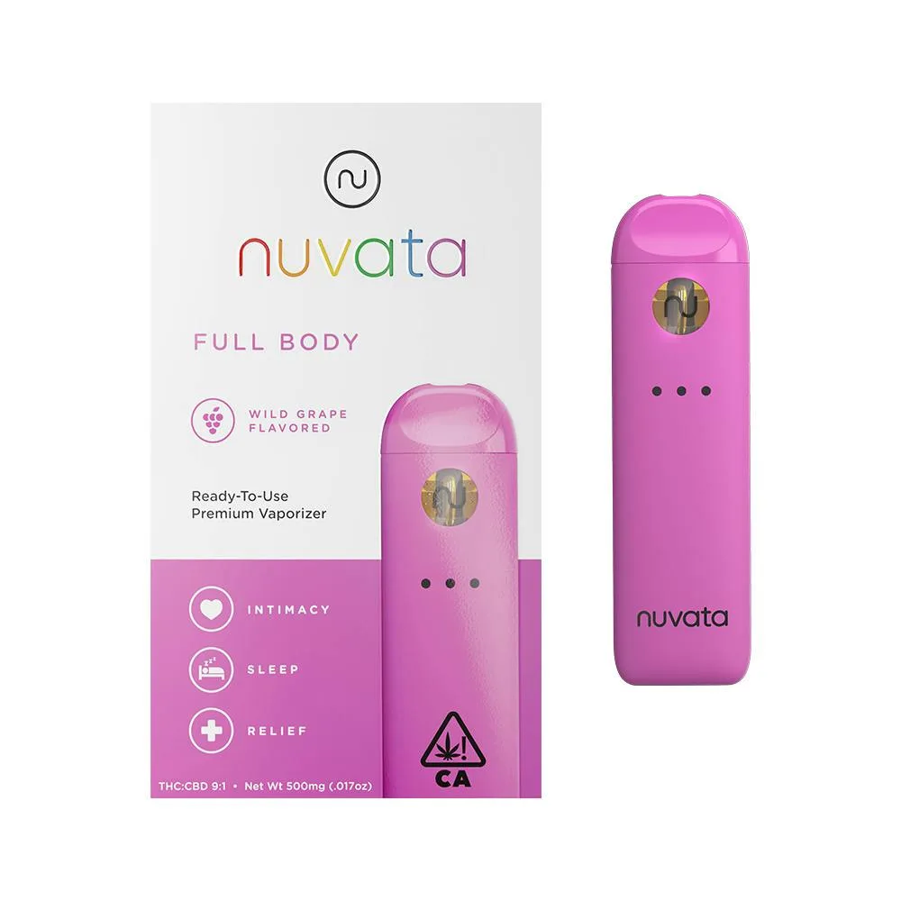 Nuvata | Full Body Wild Grape | Disposable | 1g