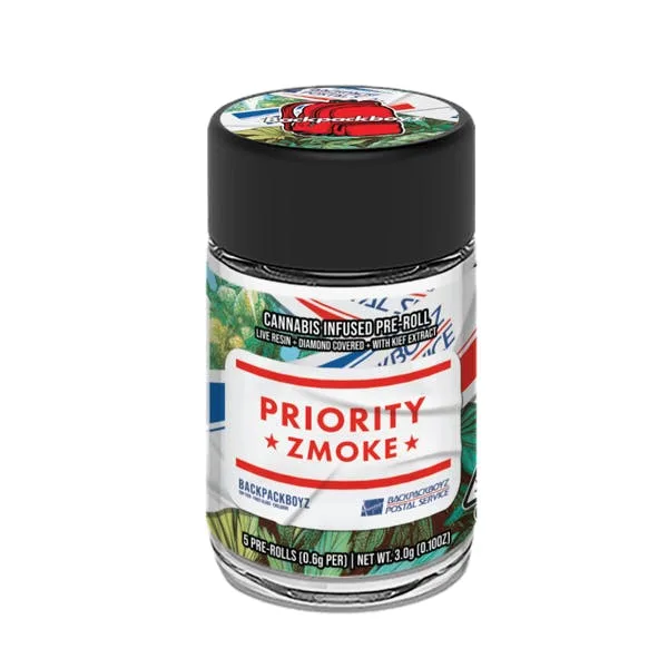 Priority Zmoke - 3G 5 pack Infused Prerolls