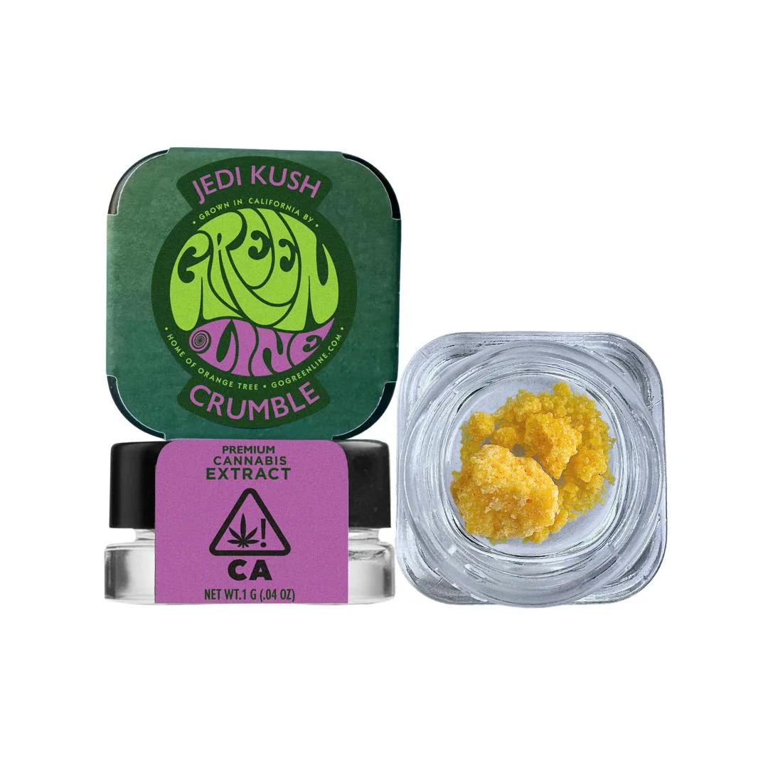 Greenline | Jedi Kush | Crumble | Concentrate | 1g