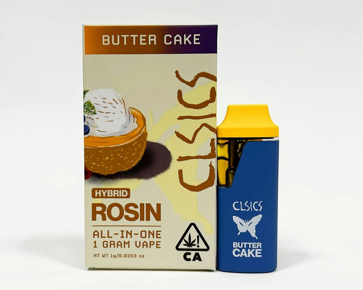 CLSICS - CLSICS Live Rosin AIO - 1g - Butter Cake - H
