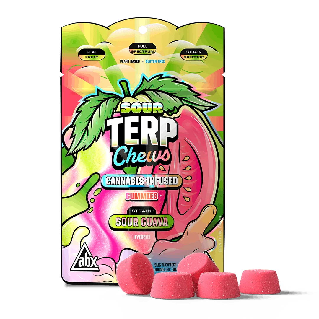 ABX - Sour Guava Terp Chews - 100mg
