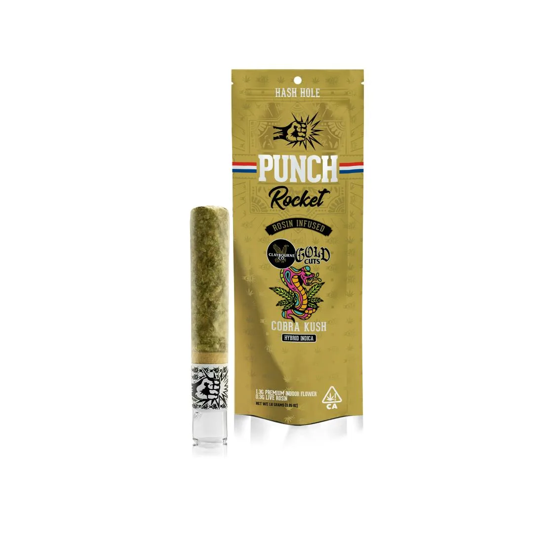 Punch | Cobra Kush x Madd Peaches | Rocket x Claybourne | 1.6g