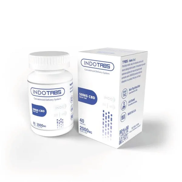 Capsule - Indo Tabs 40pk - 2000mg CBD - LVX