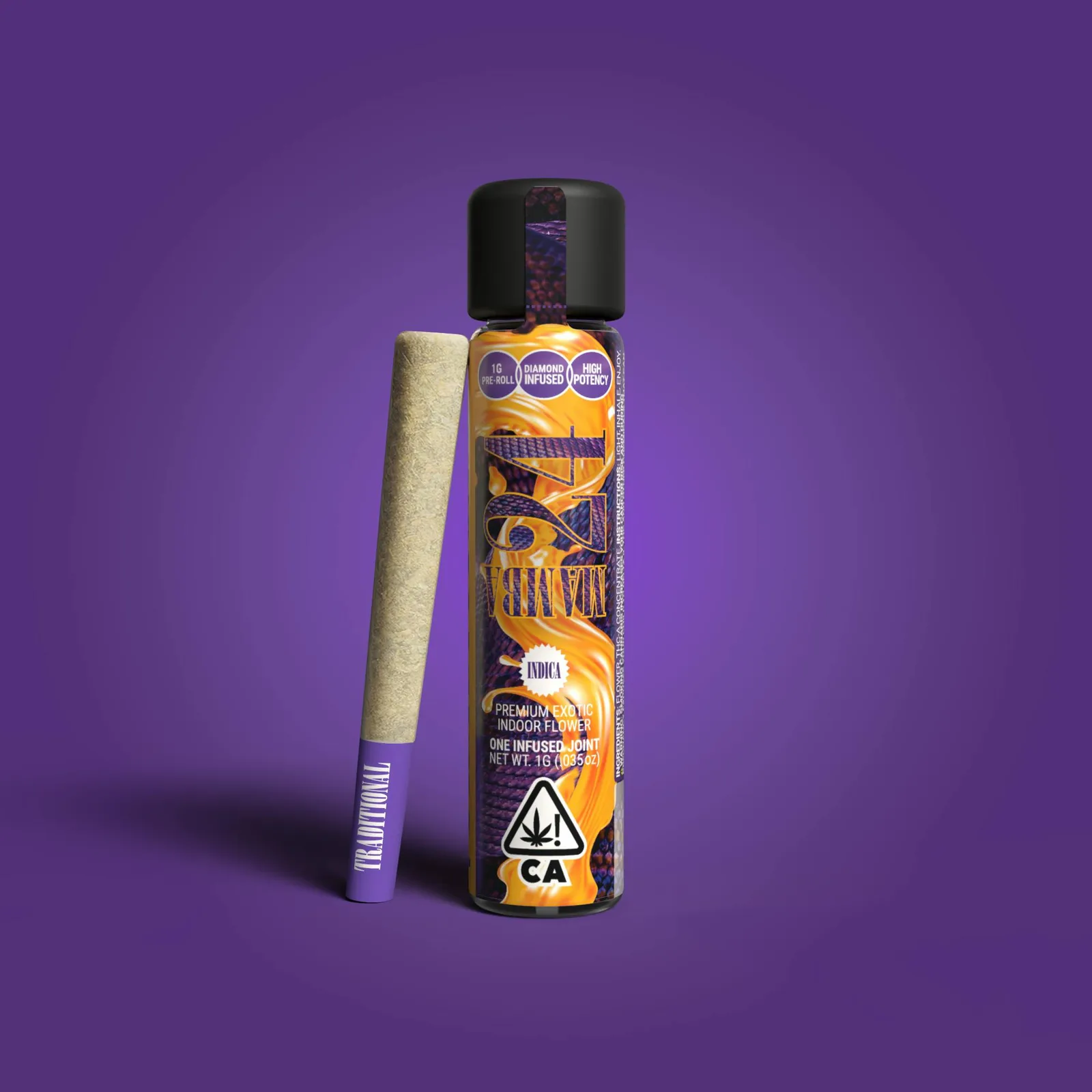 Traditional - Mamba 24 1g Infused Pre-roll