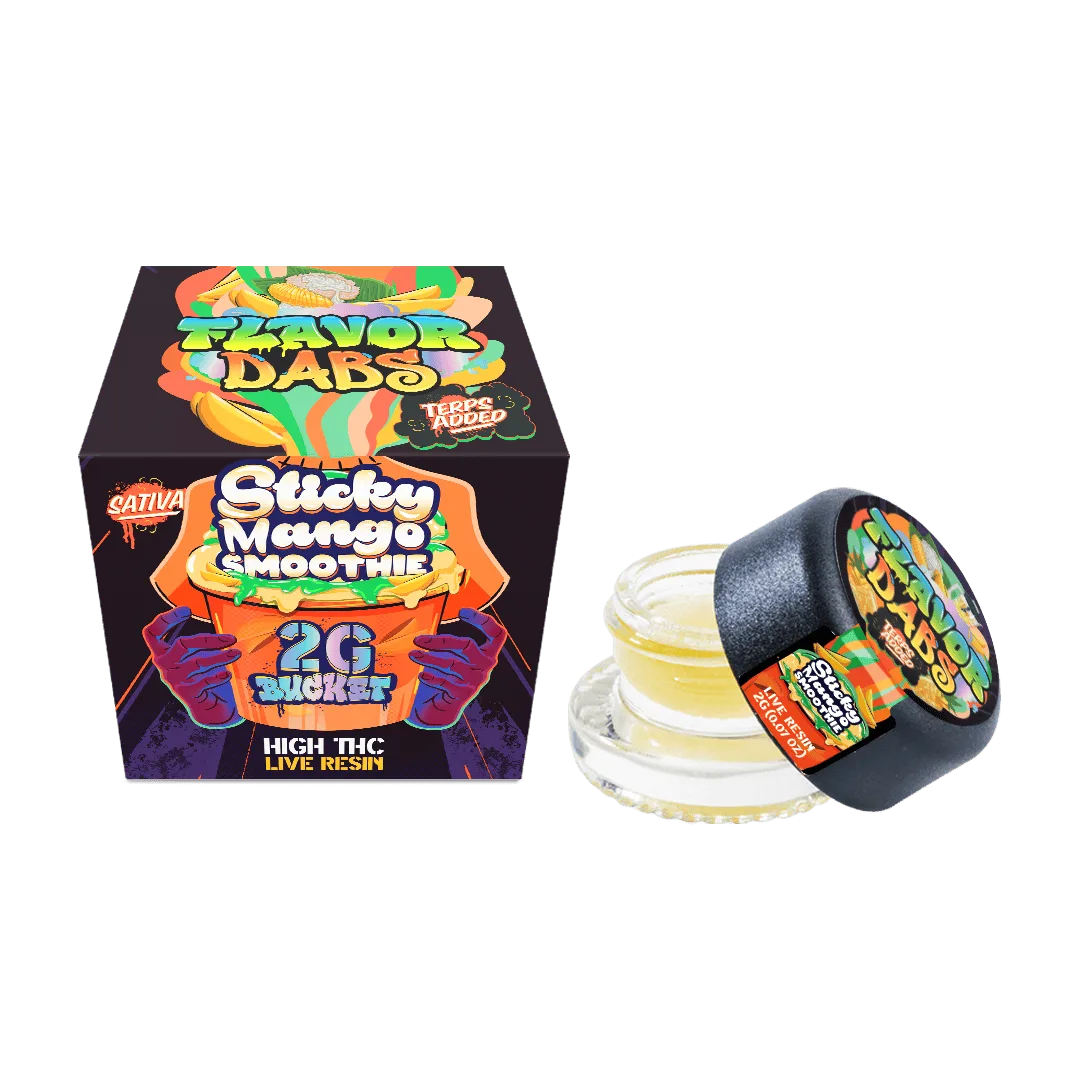 Loud + Clear - Sticky Mango Smoothie Flavor Dabs - 2g Live Resin