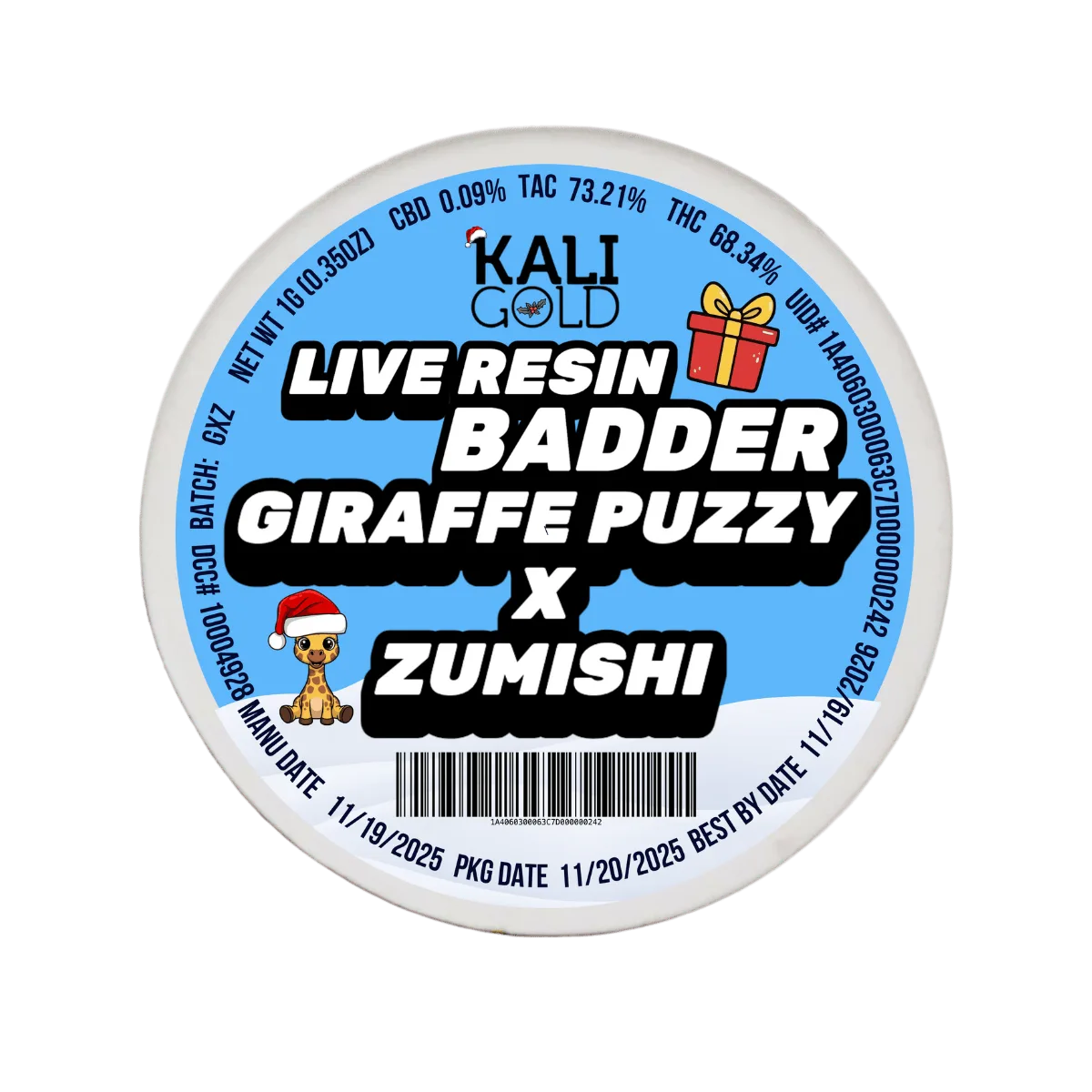 Giraffe Puzzy x Zumishi