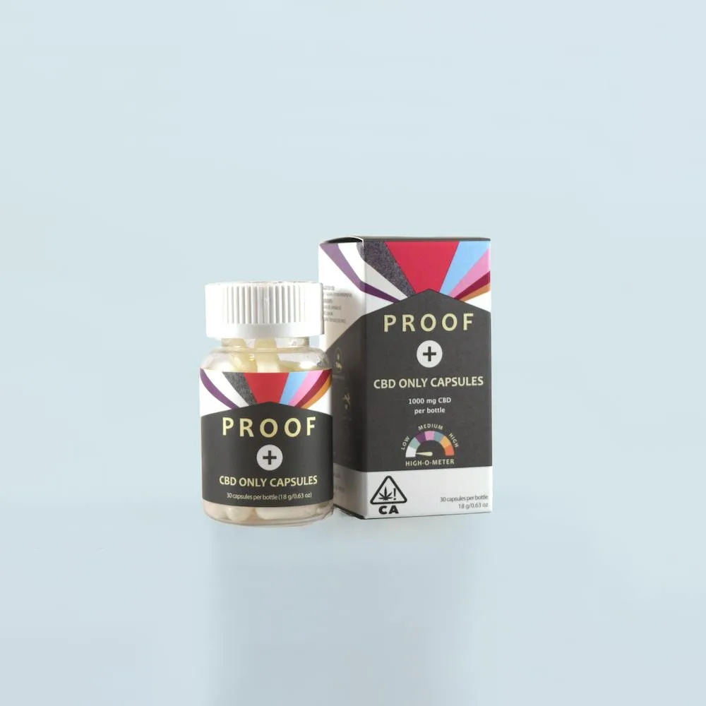 Proof | CBD Only Capsules (30ct)