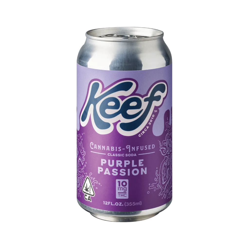 Keef Classic Soda Purple Passion - 10mg