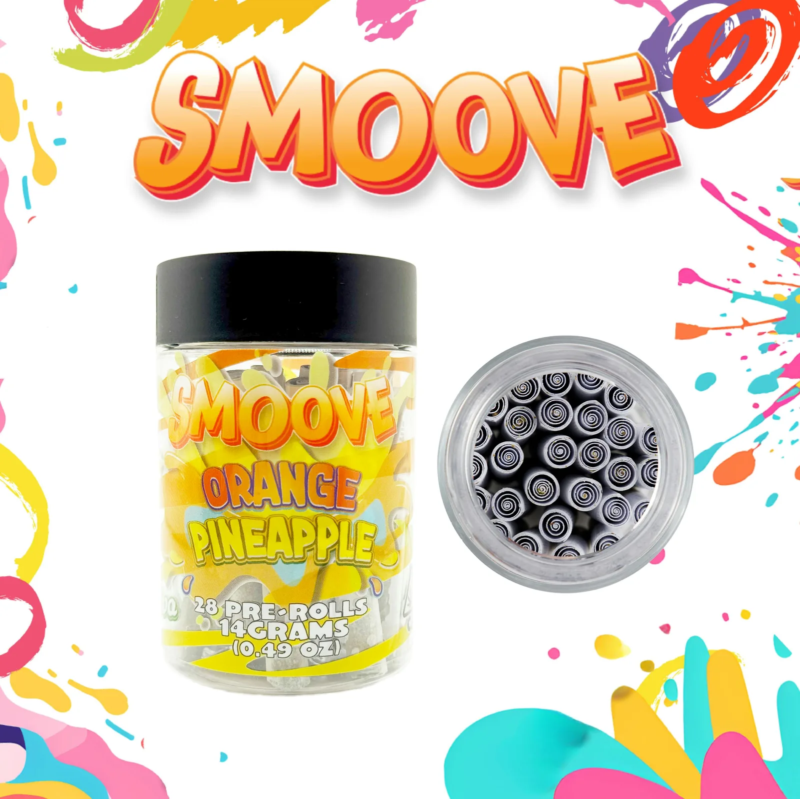 Smoove Pre Roll Orange Pineapple 28 x 0.5 - 14 G