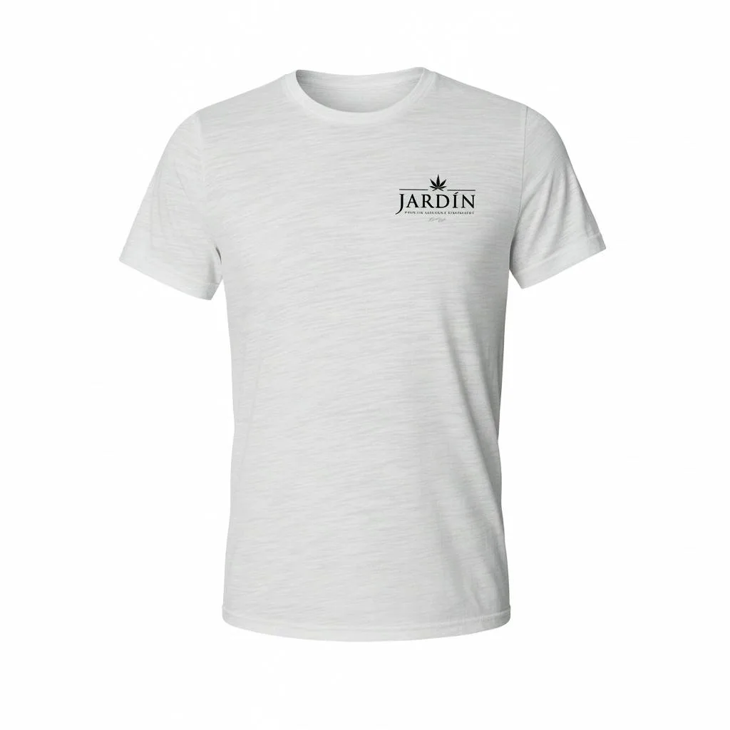 SHIRT | WHITE SLUB LOGO [2X]
