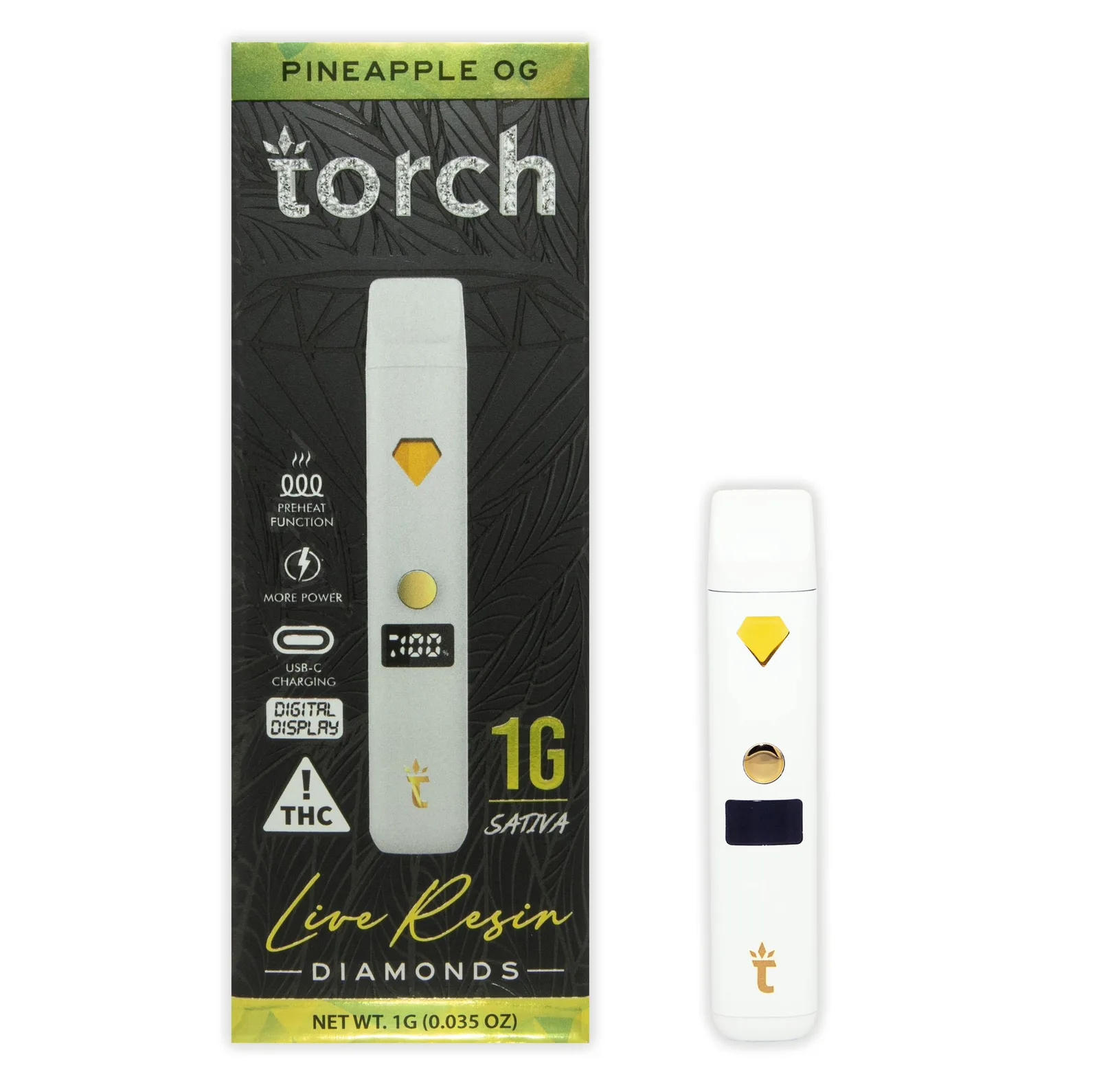 PINEAPPLE OG LIVE RESIN DISPOSABLE [1000MG]