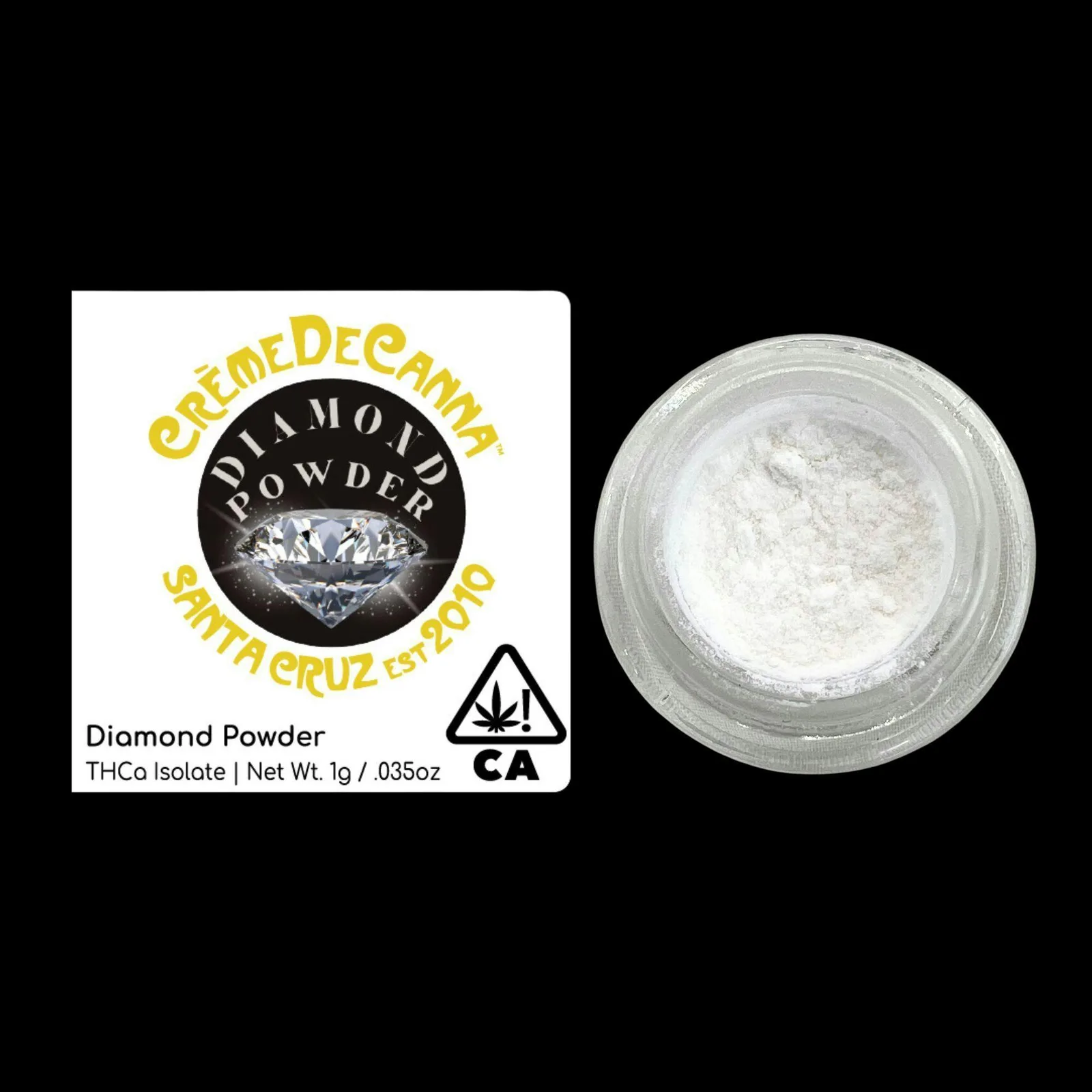 Creme De Canna - THCa Isolate - Diamond Powder - 1g - 4244