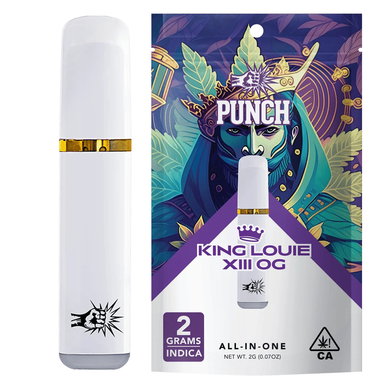 King Louie XIII OG Distillate AIO (2g) Indica