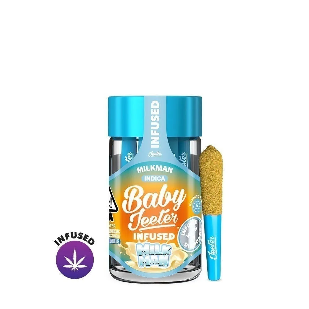Jeeter | Milkman | Baby Infused Minis | 0.5g each | 5pk