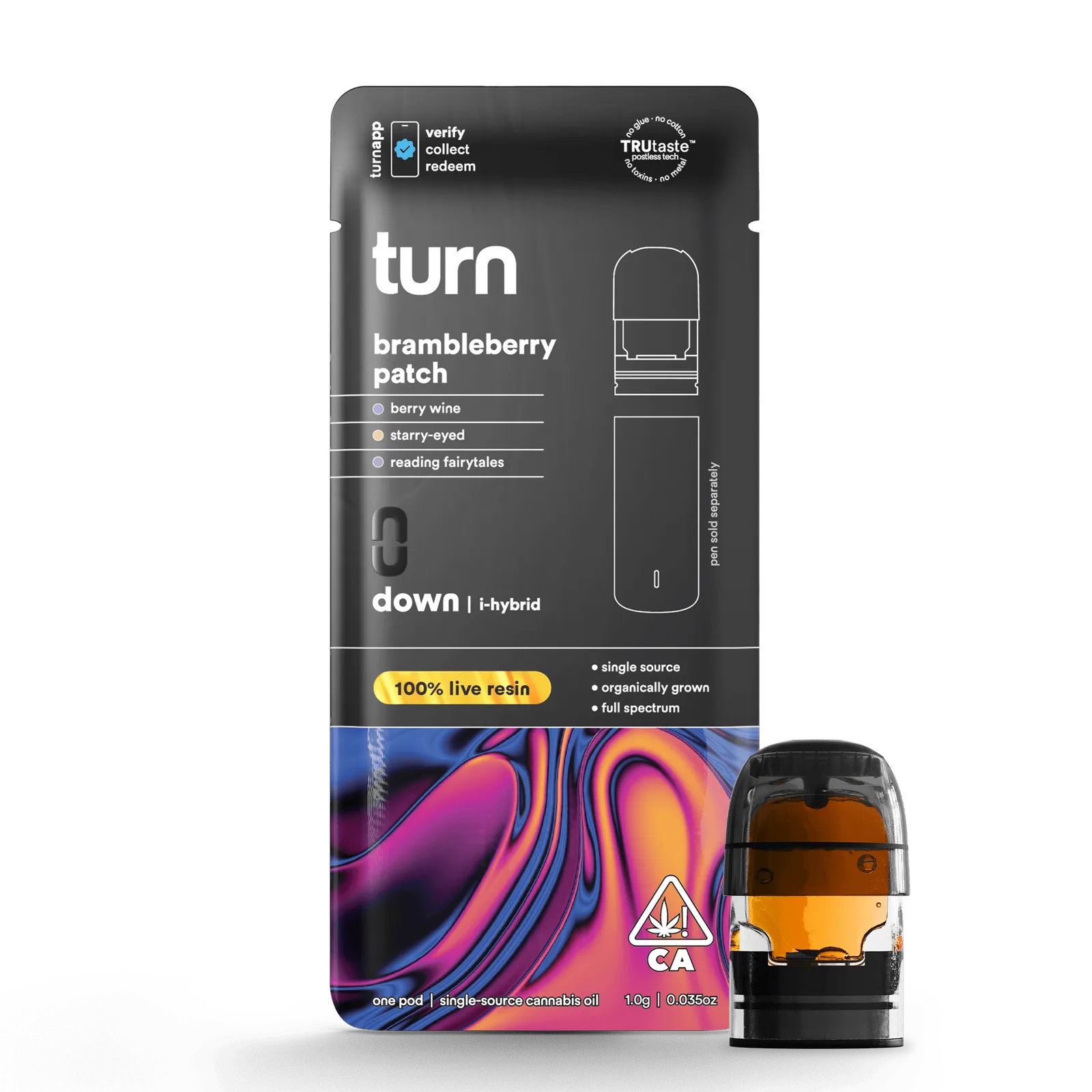 turn | Brambleberry Patch | Live Resin Pod | 1g