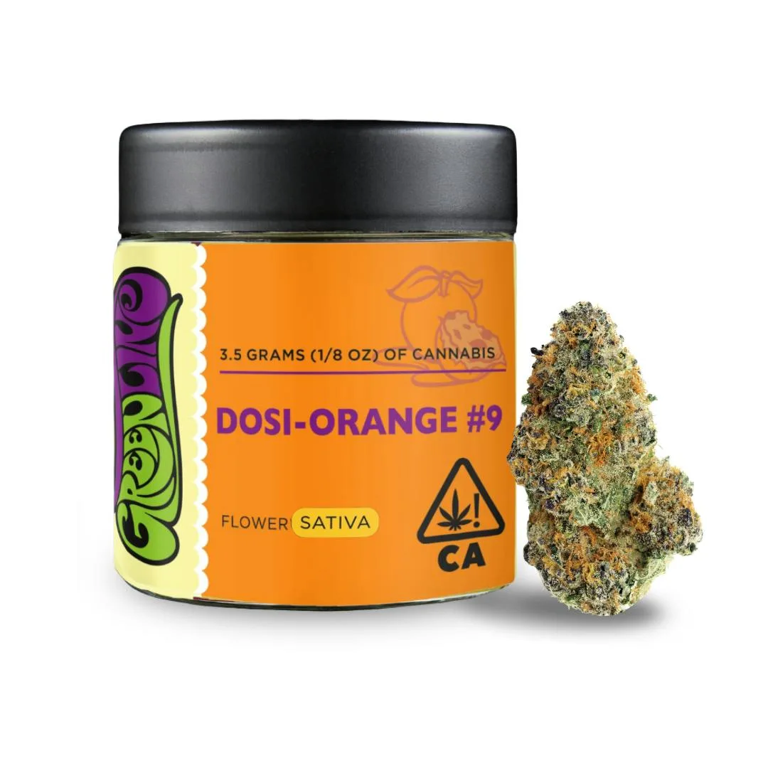 Dosi-Orange #9 - 1/8 oz - Indoor - Sativa - 3.5g