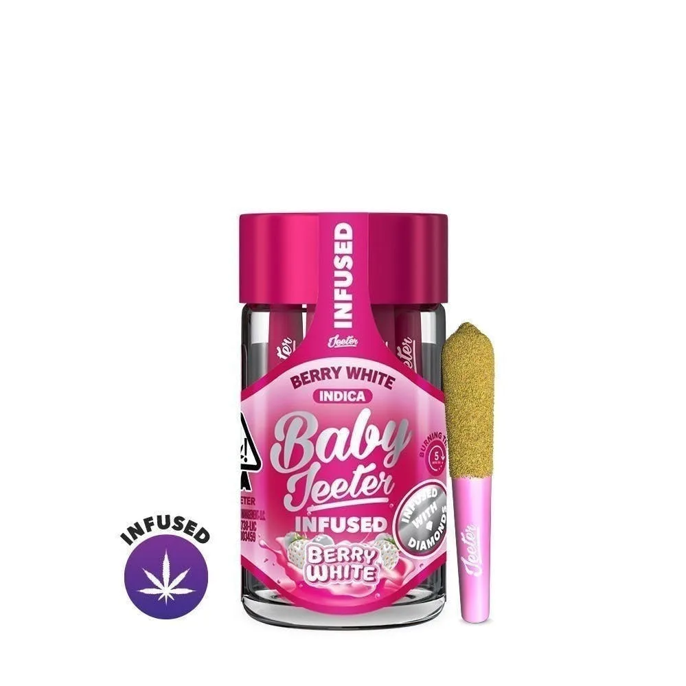 Jeeter | Berry White | Baby Infused Minis | 0.5g each | 5pk