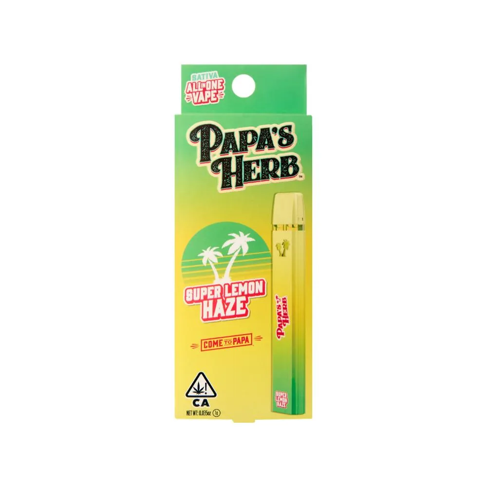 Super Lemon Haze (1g) AIO Vape Cartridge