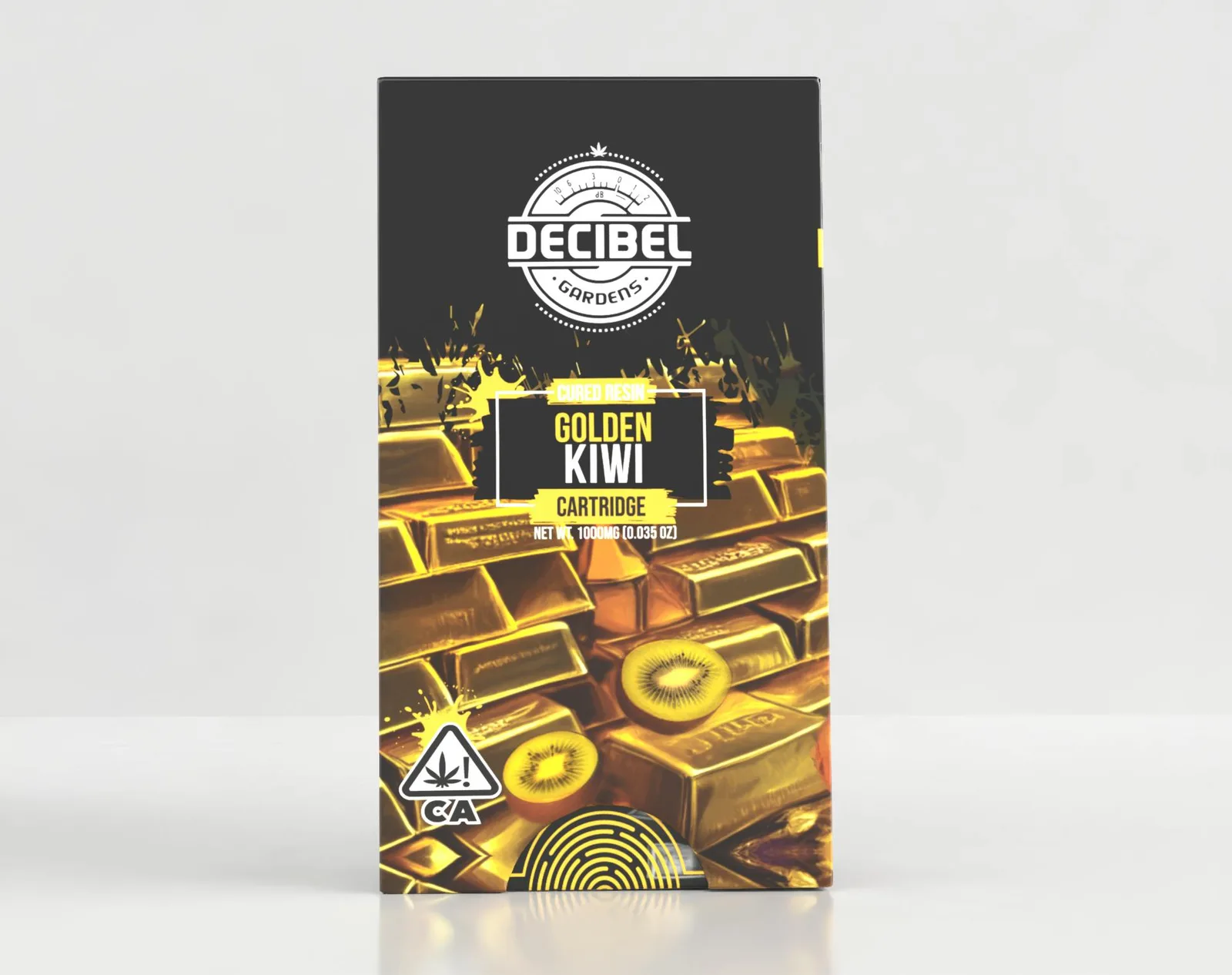 Golden Kiwi - Cured Resin Cartridge (1g)
