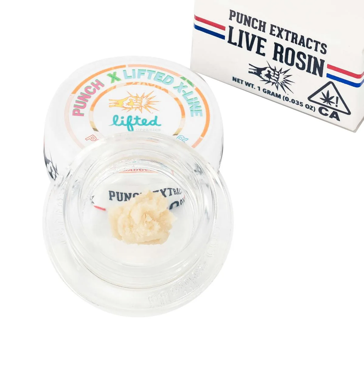 Punch | Peach Spritzer | Tier 4 Live Rosin Cold Cure Badder | 1g