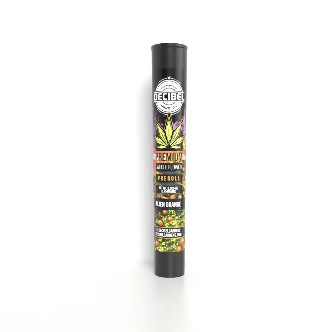 Alien Orange - Flower Preroll (0.75g)