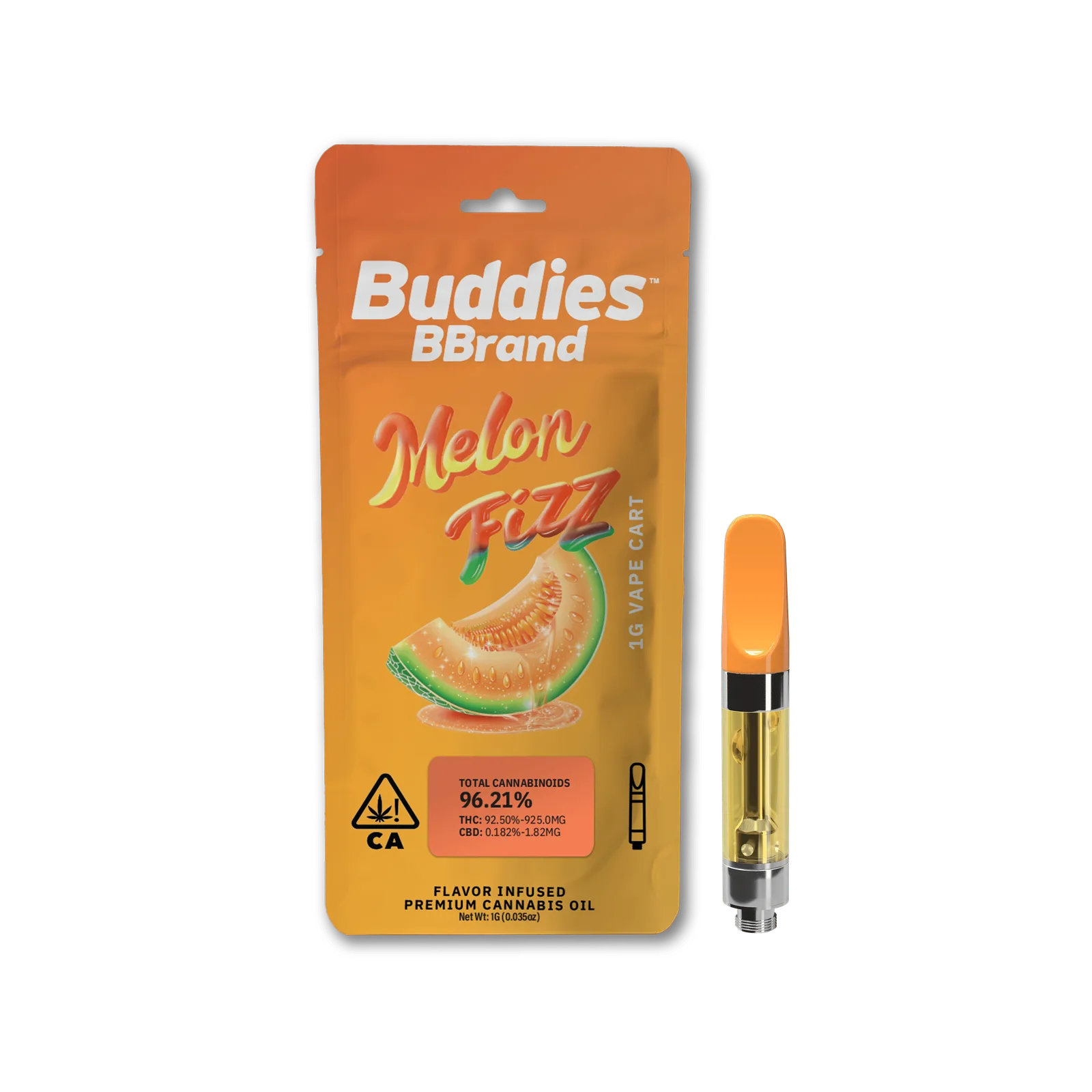 BBrand Melon Fizz 1g Vape Cart