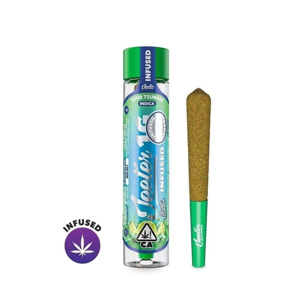 Jeeter | Sour Tsunami | Infused Joint | 1g