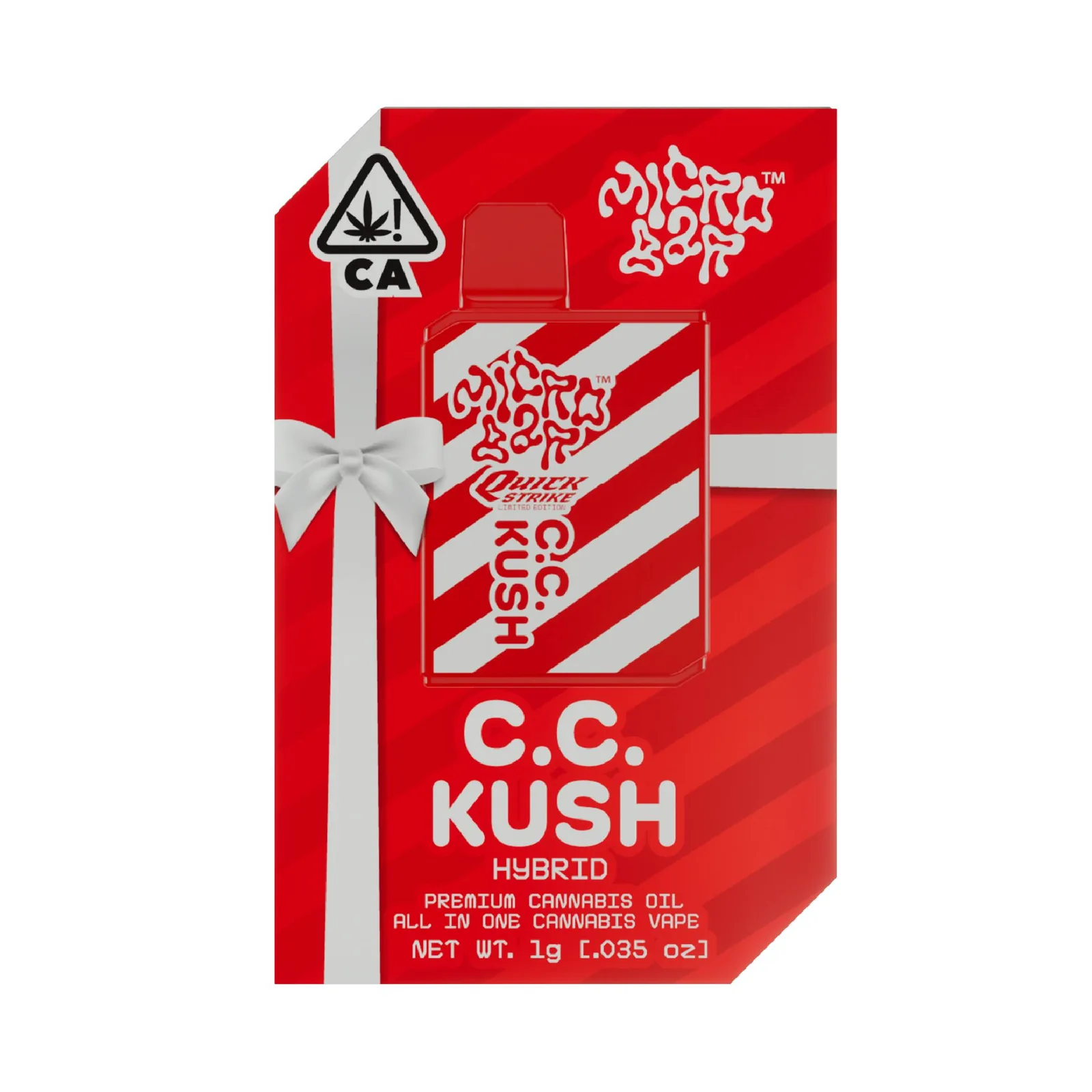 C.C. Kush (Hybrid) - 1g AIO