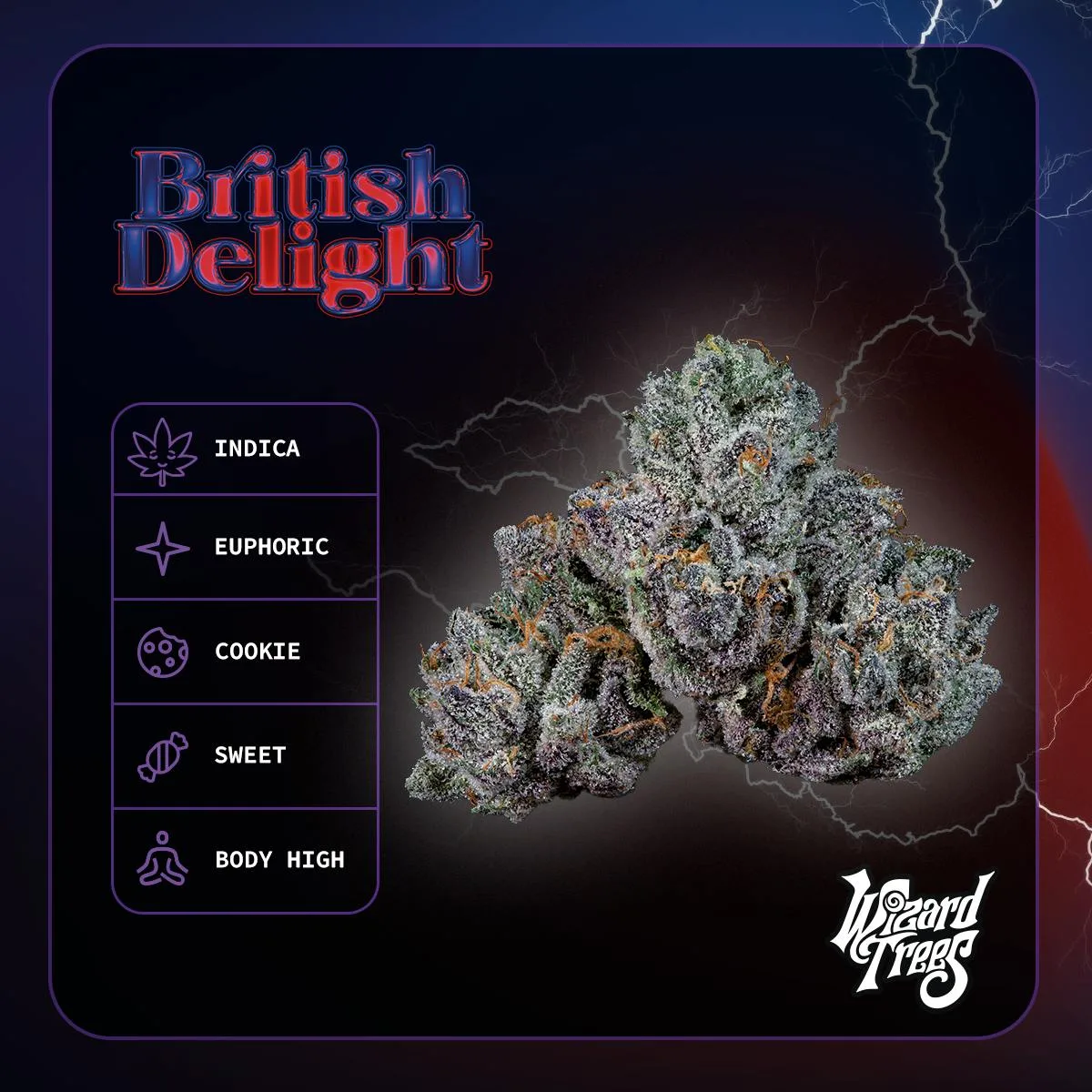 Wizard Trees | 3.5g Flower - British Delight