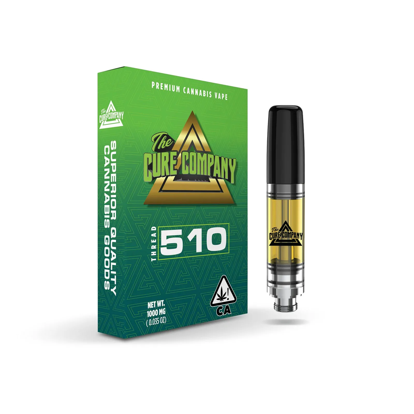 The Cure Company Vape Cartridge - Alien OG 1g