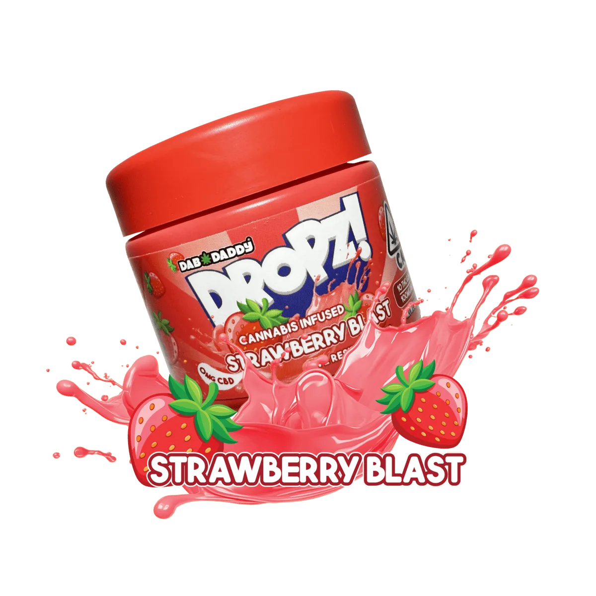 DROPZ! by DAB DADDY® Strawberry Blast Gummies