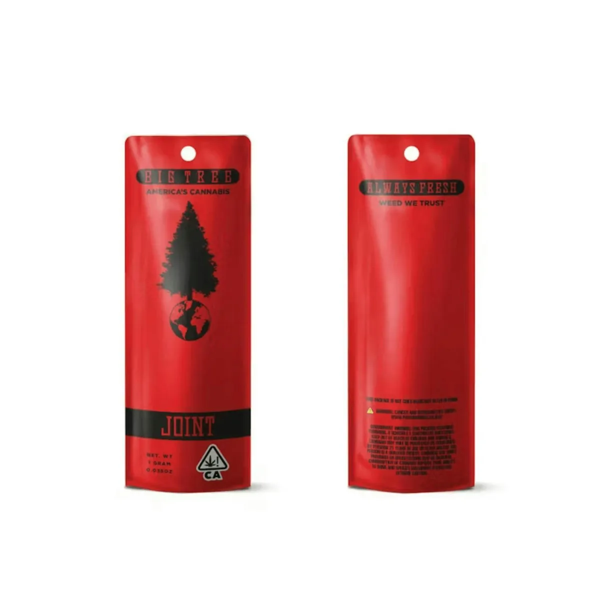 Big Tree: 1g Pre Roll - Shishkaberry - Indica