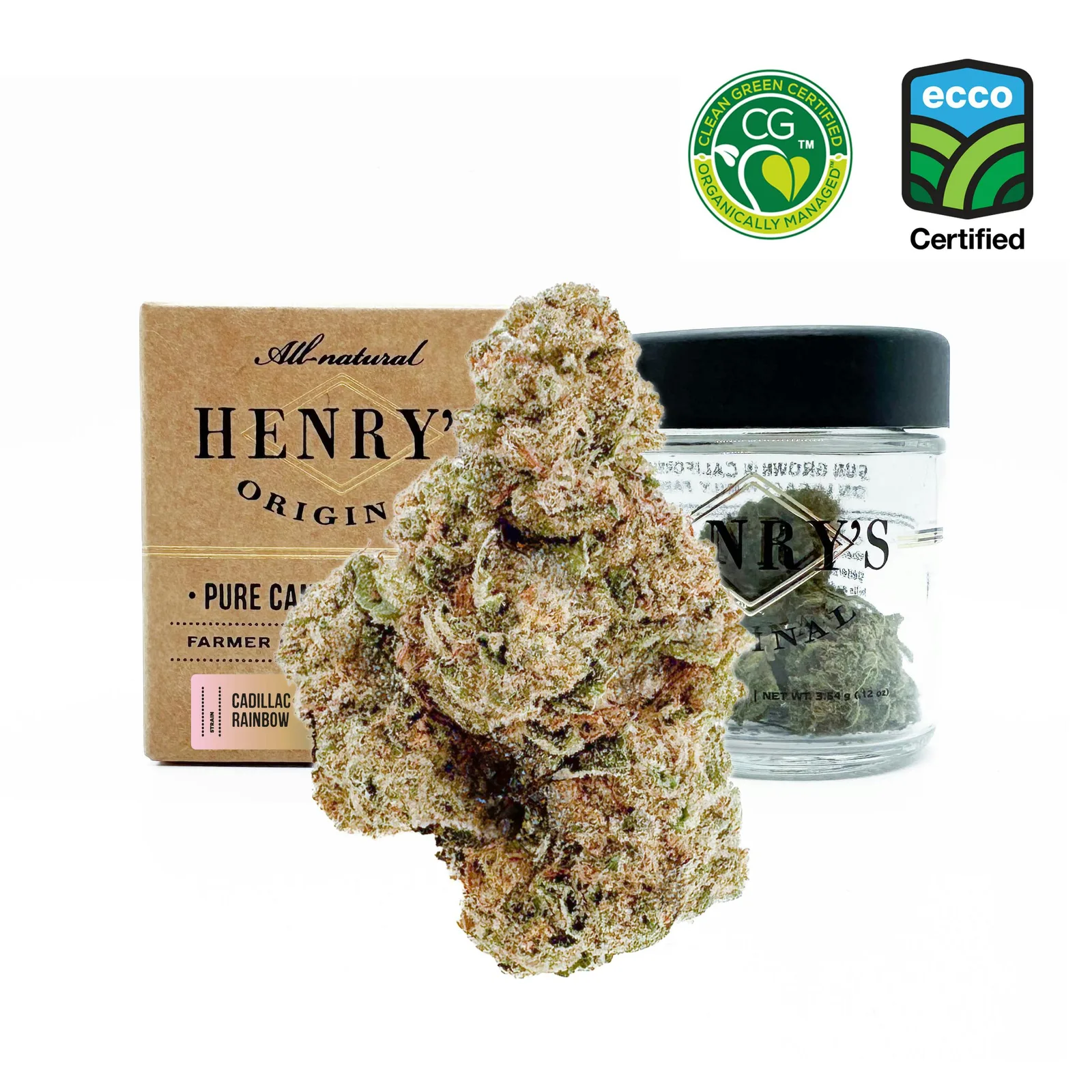 Henry's Original | Cadillac Rainbow | Jar Big Buds | 3.5g