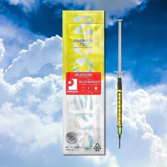 Friendly x PG | Nuresin Applicator | Blue Banger | Extract Oils | 1g