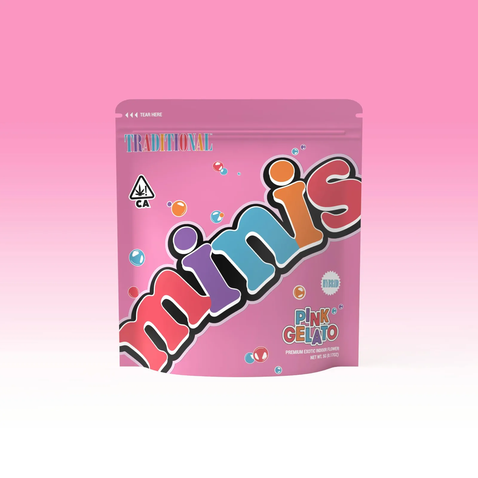 Traditional - Pink Gelato 5g Minis Flower