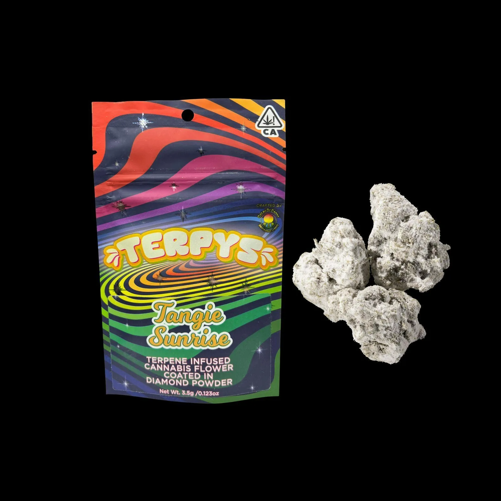 Creme De Canna Terpys Diamond Infused Flower - Tangie Sunrise - 3.5g - (S)
