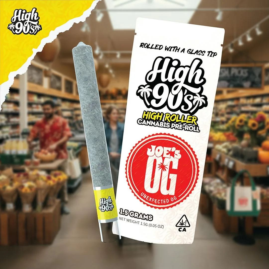 High 90s : Joe's OG 1.5g High Roller Pre-Roll