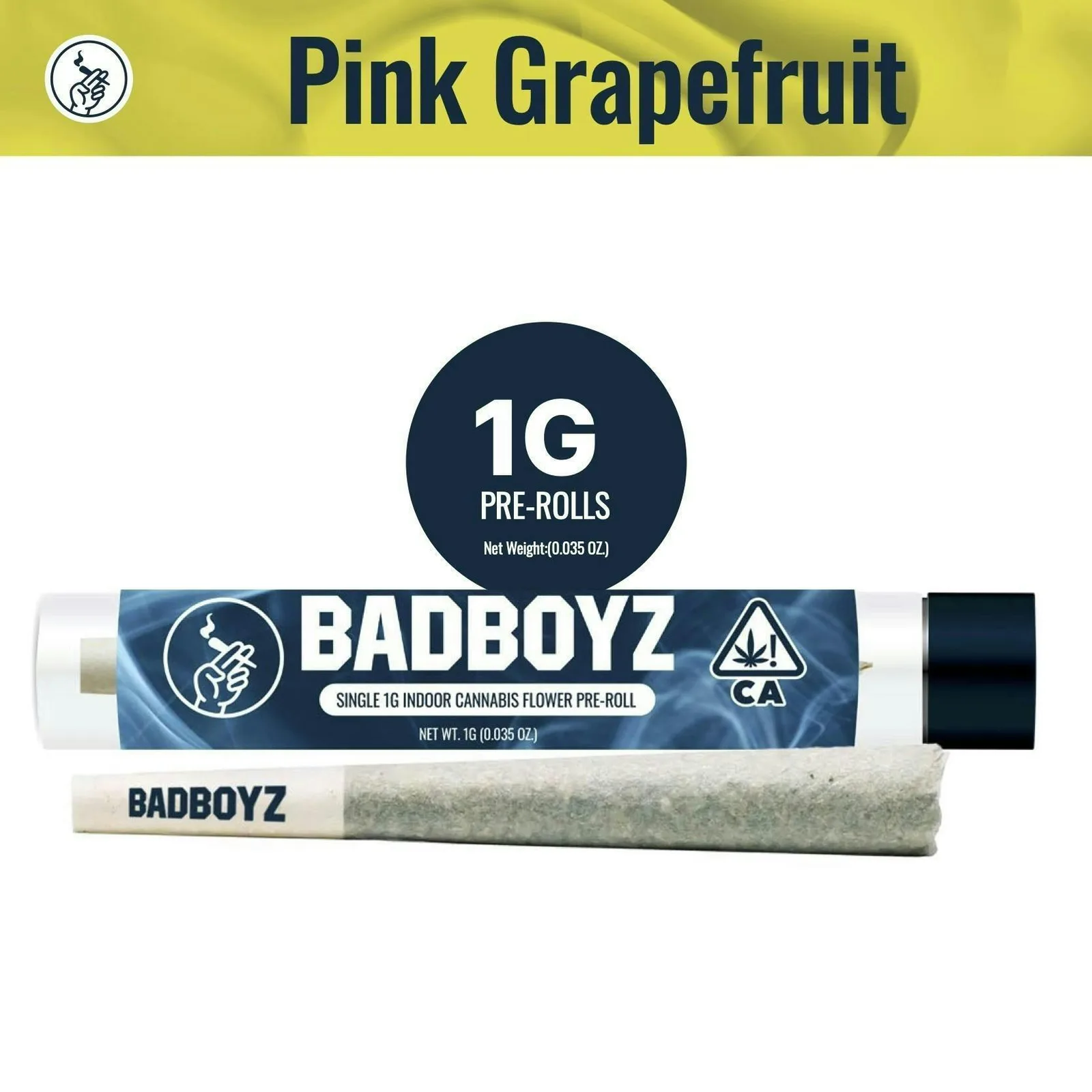 We Grow | Pink Grapefruit | BADBOYZ Joint | 1g