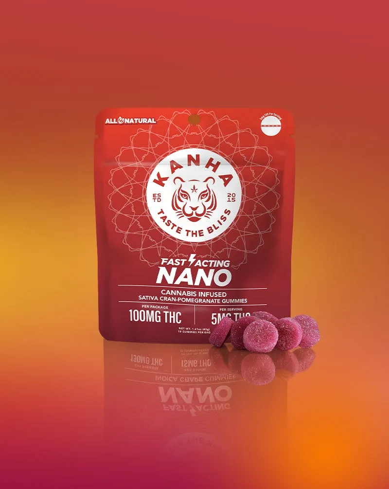 Cran-Pomegranate | NANO | Sativa | 100mg THC | 10-pack