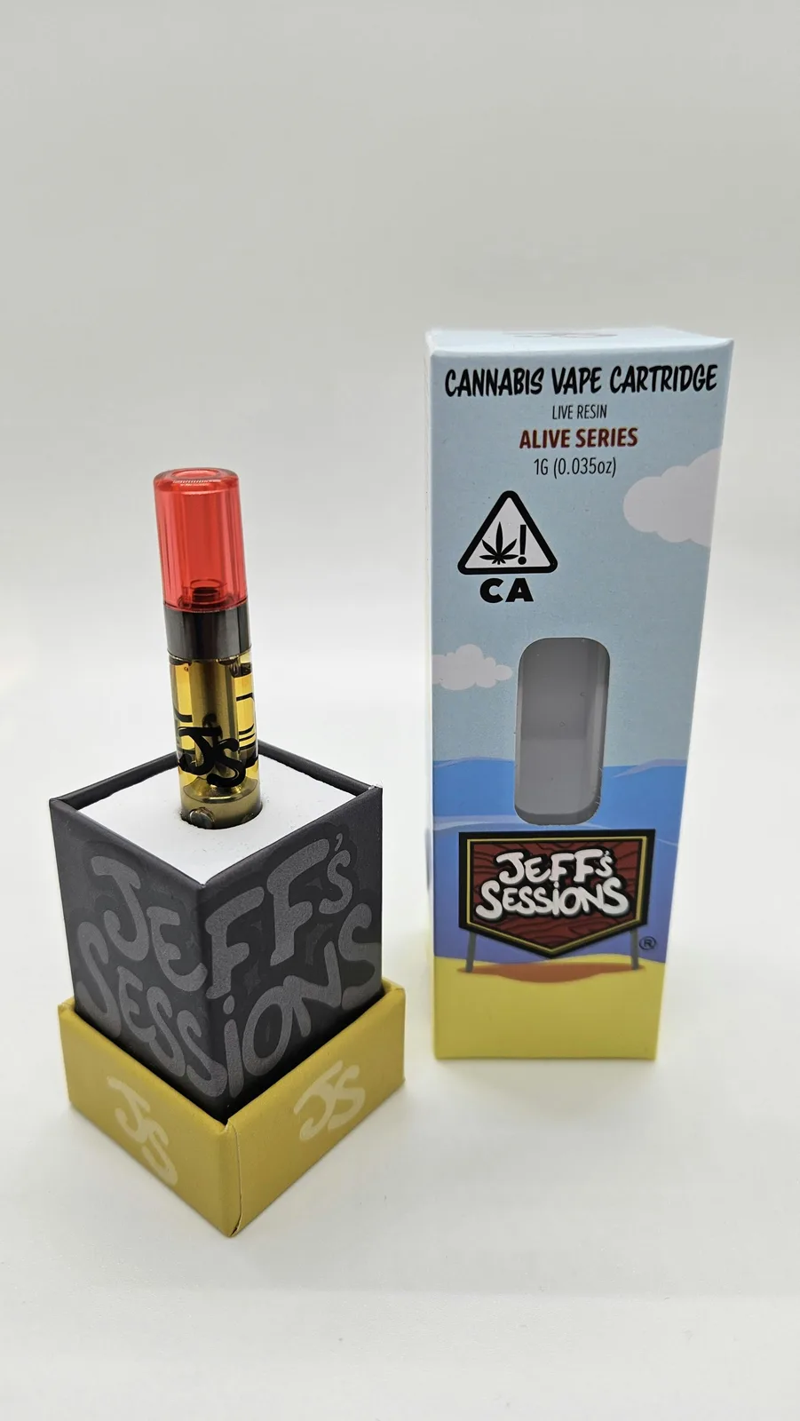 Jeff's Sessions | Purple Thai 1g | 510 Live Resin Vape Cart