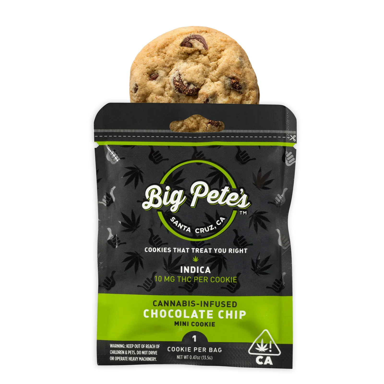 Chocolate Chip Cookie Indica 10mg Single